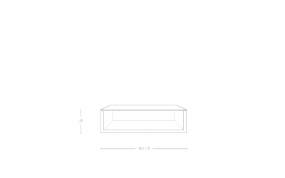 Dimensoes do produto mesa de centro cc